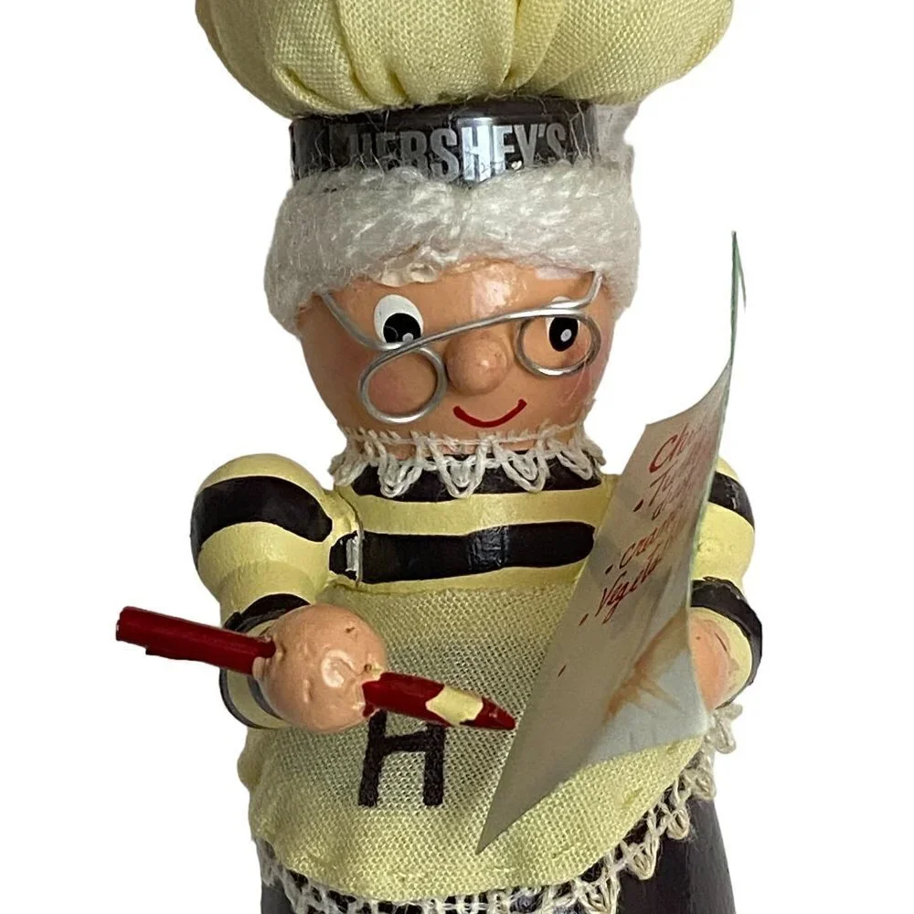 Hershey Christmas Ornament Kurt Adler Grandma Baker